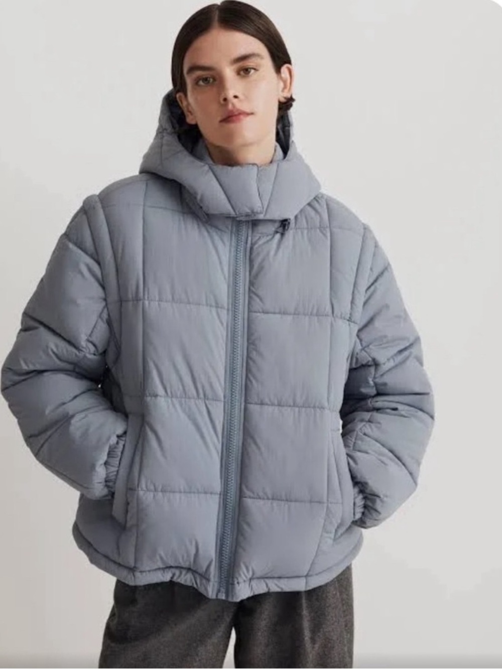 Madewell moduler puffer jacket